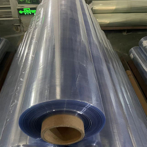 China Factory 0.08-0.40mm Thickness Clear PVC Film Rolls for Outdoor Tents and Shower Curtains